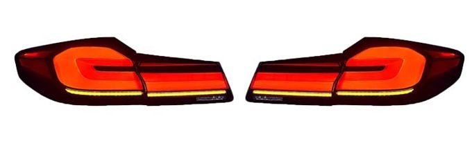 BMW 5 Series G30/G38 Tail Light Assembly (Pre-LCI to LCI Style)